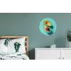 Avocado - Groen - Pit - Schaduw Wandcirkel aluminium klein -slaapkamer