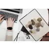 Ovaal - Kleurvlakken - Penseelstreken laptophoes neopreen klein -bureau