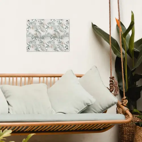 Boho - Jungle - Bloemen - Bladeren tuinposter los doek klein -sfeer7