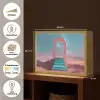 Trap - Boog - Sterrenhemel Light Box met batterij (Wandlamp) middel -USP_websiteoverzichtNL