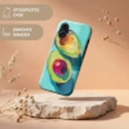 Avocado - Groen - Pit - Schaduw Toughcase MagSafe Apple iPhone 17 klein -USP_RandenV_DE