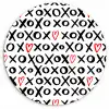 Tekens - Harten - Rood Wandcirkel plexiglas klein 852 -3d