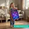 Neoncontroller tegen een bakstenen muur Kinderkoffer - Roze klein -sfeer2_NL