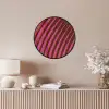 Lijnen - Rood - Beweging Fotolijst rond zonder passe partout klein -sfeer3