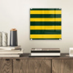 Klassiek - Strepen - Groen plexiglas 5mm klein 11 -sfeer1