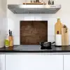 Antiek Schuurhout Inductie beschemer met haakjes middel -sfeer2