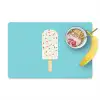 Ijsje - Stokje - Sprinkles - Lichtblauw Placemat vinyl groot -zzzproduct_Kitchenyeah-website