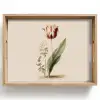Tulp - Minimalistisch - Beige Dienblad Rechthoek middel -z3d_shopping