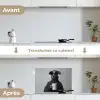 Coltrui - Hond - Bril - Mok keuken achterwand spatscherm klein -voor_na_FR