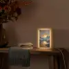 Berglandschap met Gouden Zonsondergang Light Box met kabel (Tafellamp) klein -sfeer4
