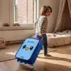 Kawai - Vogel - Blauw Kinderkoffer - Blauw klein -sfeer1