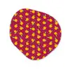 Rood - Donker - Patroon - Sinaasappels Wandcirkel Organisch Forex 3mm klein 629 -3d