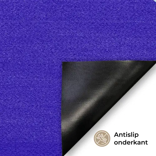 Today is a good day - Blauw - Schaduw Deurmat klein -antislip_NL