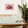 Taco - Kleurrijk - Edelstenen - Goud tuinposter los doek klein -sfeer7