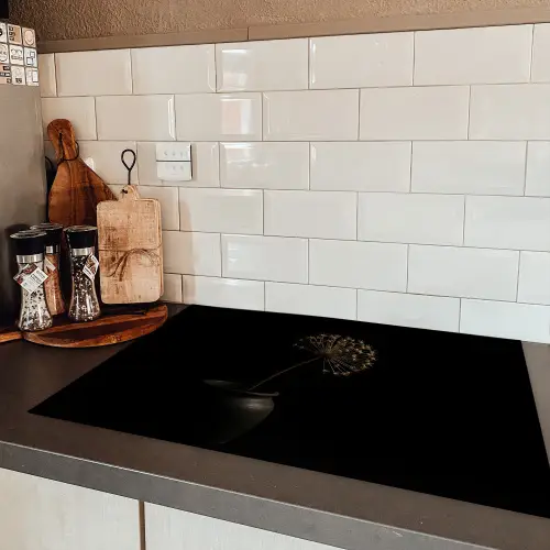 Bol - Gedroogd - Vaas - Zwart Inductie beschermer vinyl 3mm klein -sfeer3