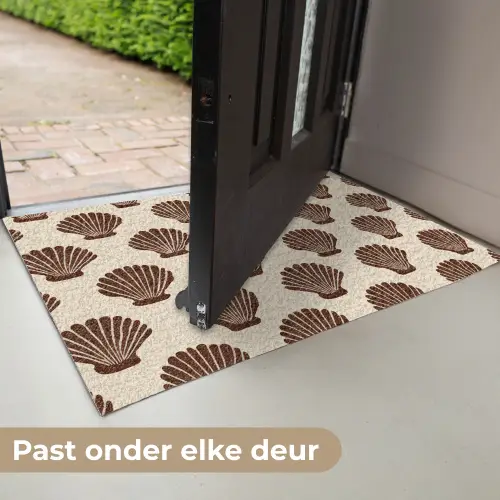 Schelpen - Bruin - Patroon Deurmat klein -USP_NL
