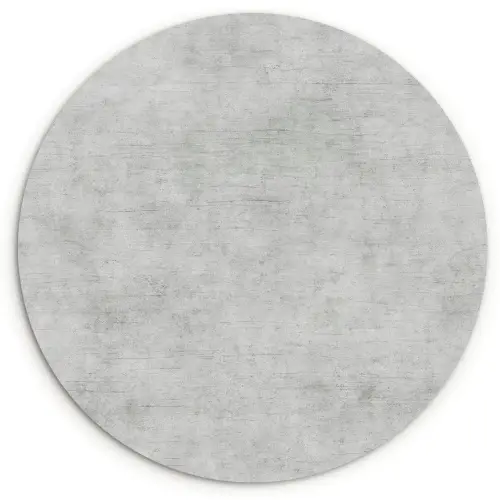 Beton - Grijs - Industrieel - Patroon Wandcirkel kunststof plaat 5mm dik klein 188 -3d