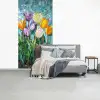 Mozaïek - Veld - Tulpen - Kleurrijk fotobehang vinyl groot -slaapkamer