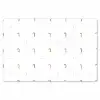 Patroon - Sterren - Zuurstok - Wit Placemat vinyl groot 368 -zzsfeer1_Kitchenyeah-website