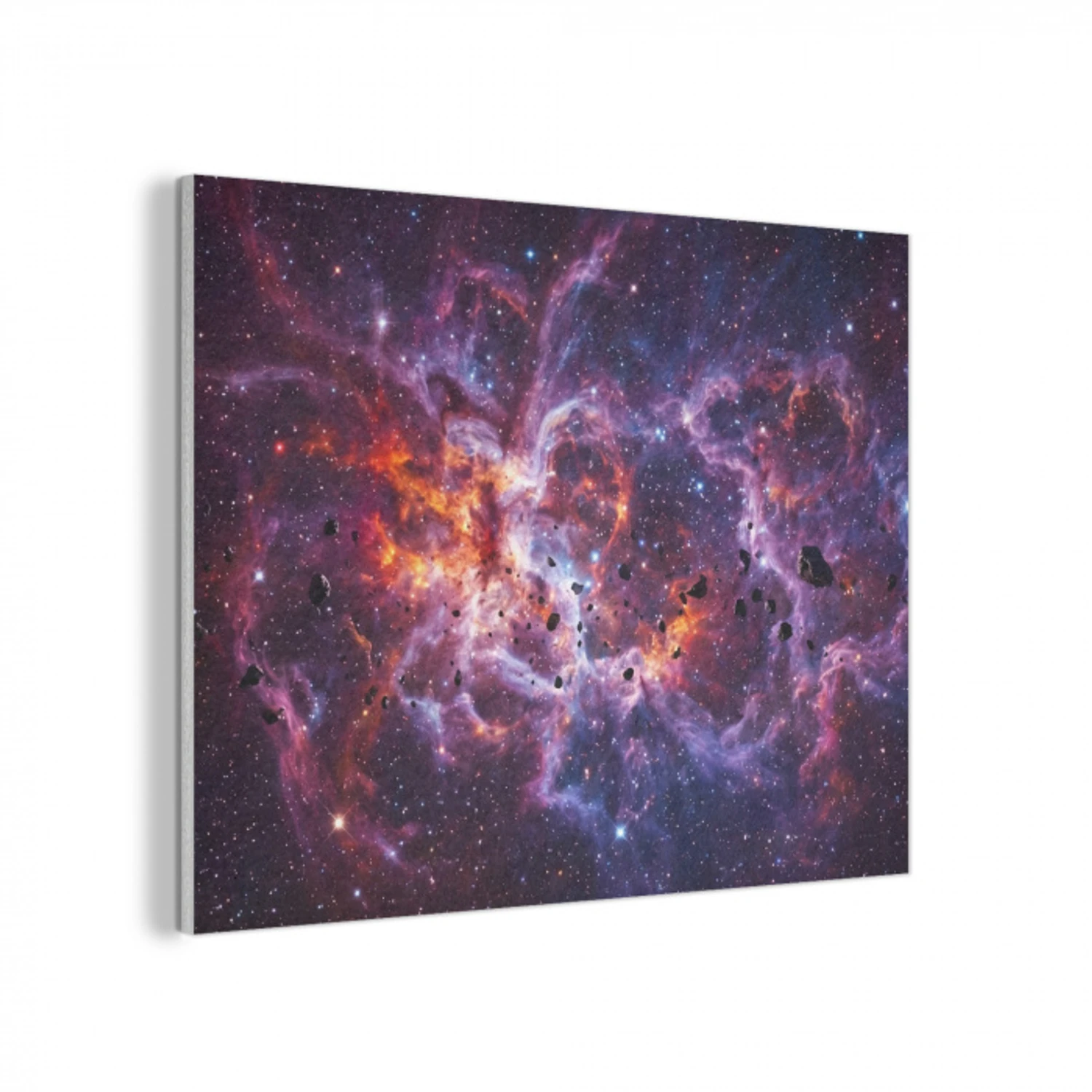 Space - Stars - Abstract - Colorful PET vilt klein -3d
