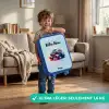 Fierce Wheels Kinderkoffer - Blauw klein -sfeer2_FR