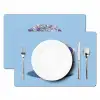 Glitters - Hamburger - Blauw Placemat vinyl groot -zzsfeer2_Kitchenyeah-website