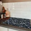 Koele - Grijze - Kiezels Inductie beschermer vinyl 3mm klein 276 -sfeer3