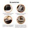 Vos - Bos - Slapen Inductie beschermer vinyl 3mm klein -zzzzzzz-td-werking