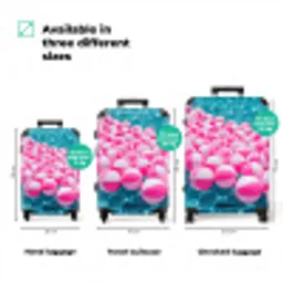 Strandballen - Roze - Water NBS - Handbagage koffer - Volwassenen Unisex middel zzzzzzVergelijking_3EN