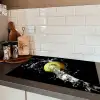Kiwi in Waterkunstwerk Inductie beschermer vinyl 3mm klein -sfeer3