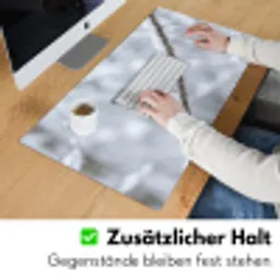 Vogeltje - Sneeuw - Tak - Winter - Zacht Muismat XXL klein -ysfeer3_duits