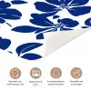Floraal - Modern - Blauw deurposter klein 289 -closeup_NL