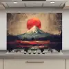 Bergtop - Sneeuw - Zon keuken achterwand spatscherm klein -3d_website