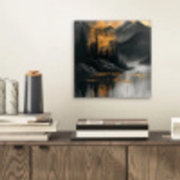 Natuur - Abstract - Landschap - Modern aluminium wit klein -sfeer1