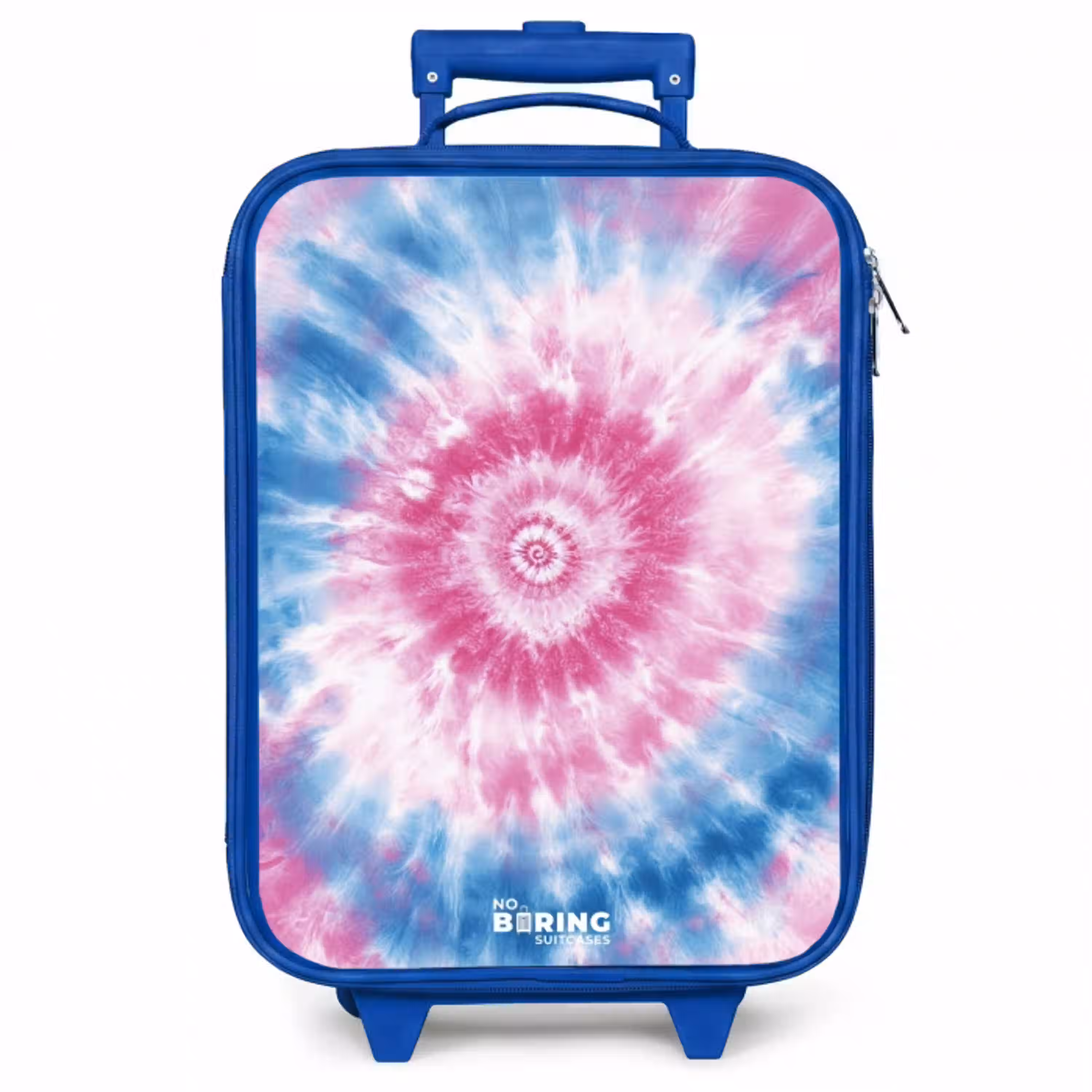 Tie dye - Abstract - Blauw - Roze Kinderkoffer - Blauw klein -zzz_website3d