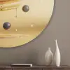 Pannenkoeken - Eten - Honing - Geel Akoestische PET Vilt - Rond klein -sfeer5_closeup