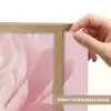 Bloem - Pioenroos - Roze Light Box met batterij (Wandlamp) middel -USP_websiteprintNL