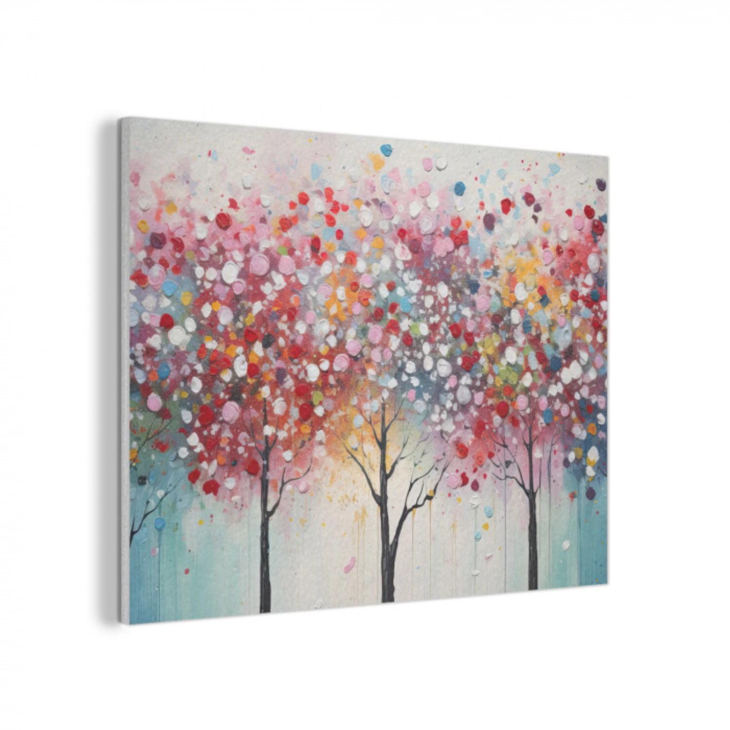 Kunst - Bomen - Natuur - Acryl PET vilt klein -3d