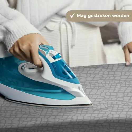Grijs - Reptiel - Dier - Patroon Wandkleed katoen klein 269 -sfeer9