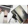 Zee - Rotsen - Storm laptophoes neopreen klein -bureau