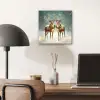 Kerstmagie - Winterwoud - Rendier aluminium wit klein -sfeer5