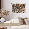 Marmerlook - Goud - Glitter - Luxe - Marmer - Wit Wandkleed katoen klein -sfeer1