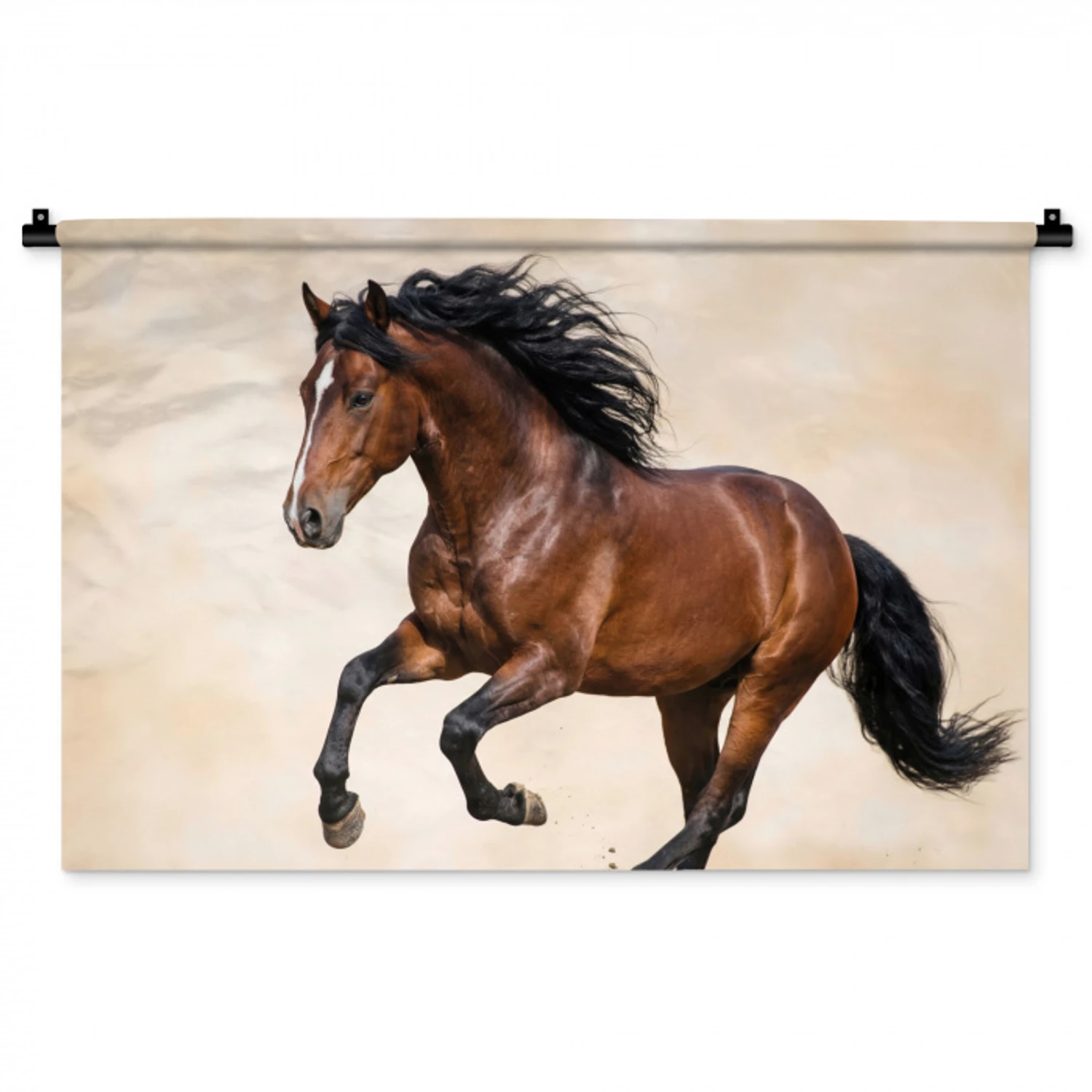 Paard - Galop - Energie Wandkleed katoen middel -zz3d