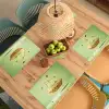 Pistache - Taart - Noten - Eten Placemat vinyl groot -zzsfeer5_Kitchenyeah-website