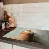 Bloempot - Kuiken - Bloemetjes Inductie beschermer vinyl 3mm klein -sfeer3