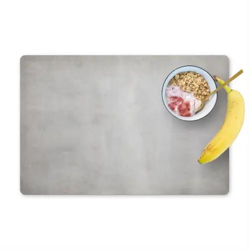 Beton - Grijs - Cement - Industrieel - Structuur Placemat vinyl groot -zzzproduct_Kitchenyeah-website
