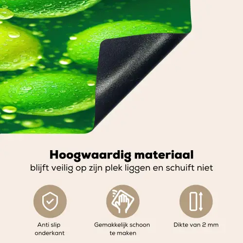 Limoen - Groen - Water Inductie beschemer met haakjes klein 777 -ky-onderkant-nl