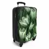 Vintage bloemen - Groen NBS - Handbagage koffer - Kinderen Unisex middel -productfoto_3d