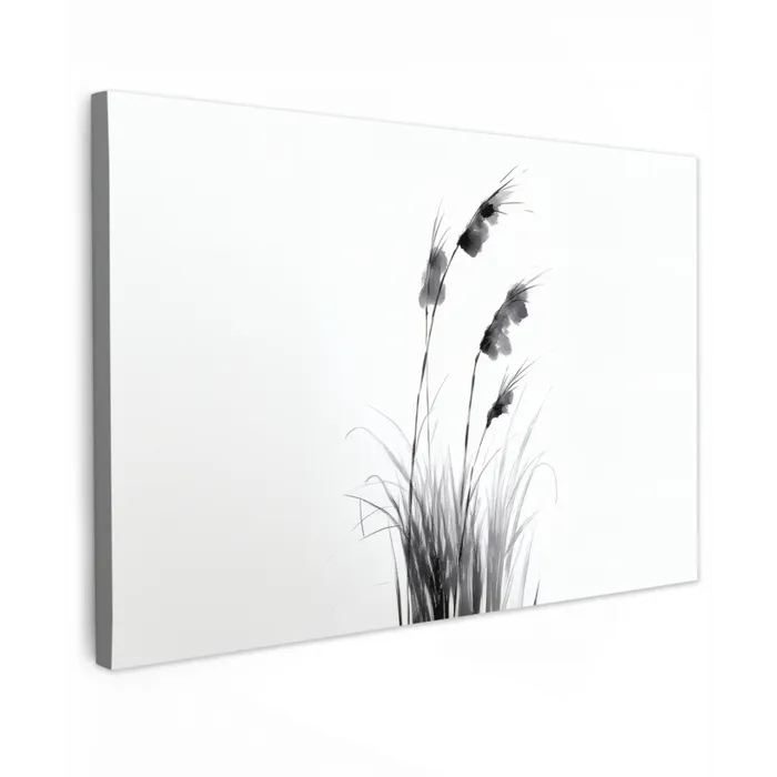 Minimalistisch - Stelen - Wit canvas 2cm klein -z3d
