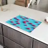 Blauw - Frambozen - Roze Inductie beschermer vinyl 3mm klein 276 -sfeer8